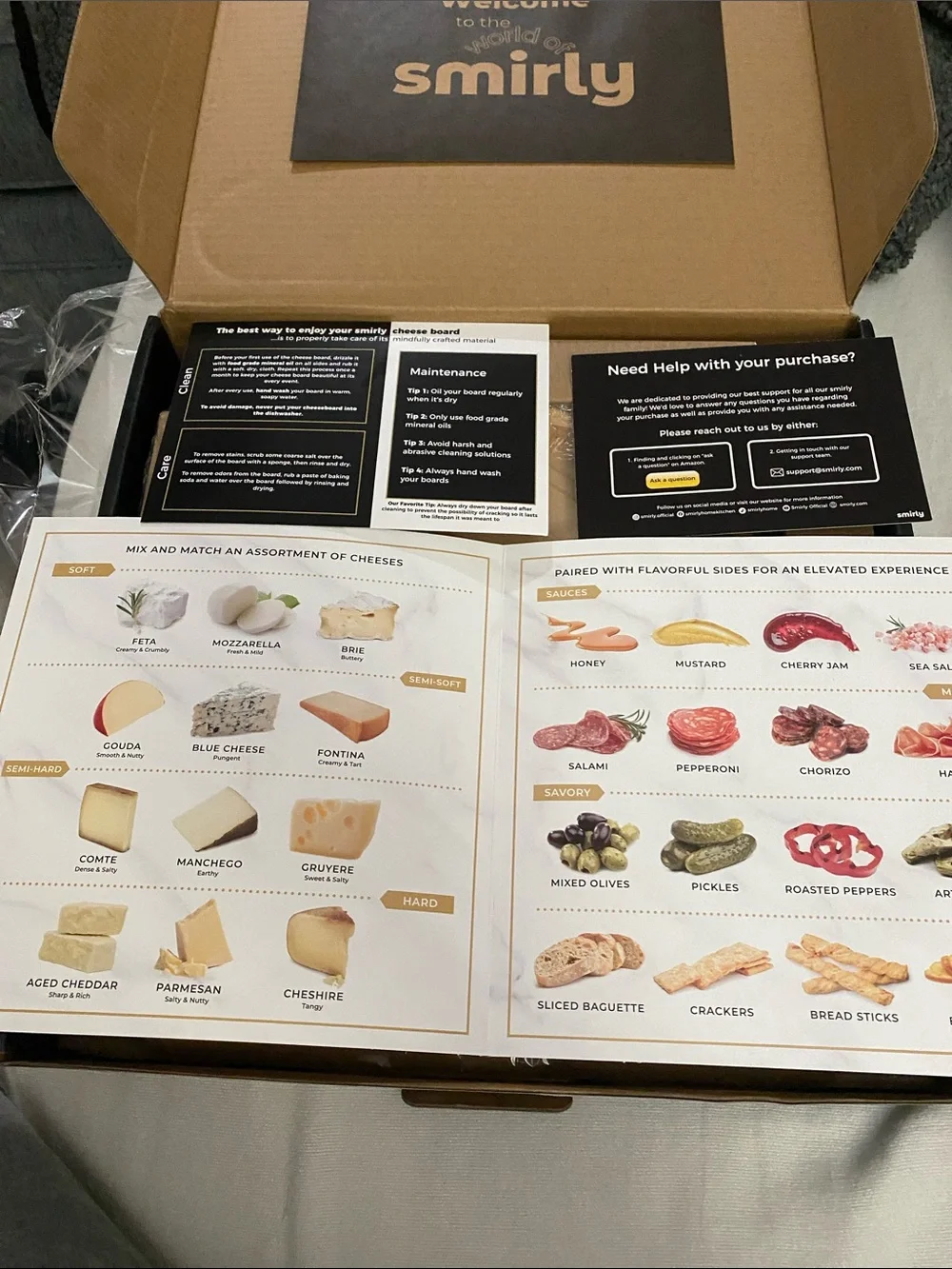 Charcuterie, Bamboo Cheese Board & Knife Set with two ramekins- Natural Wood